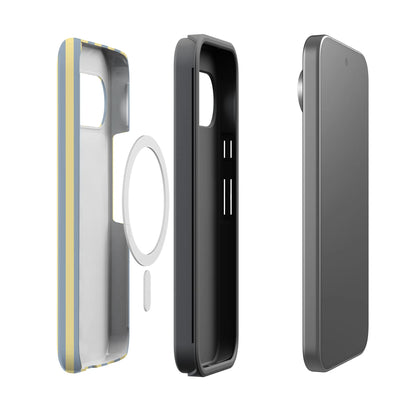 Coastline Stripes | Blue & Yellow Case