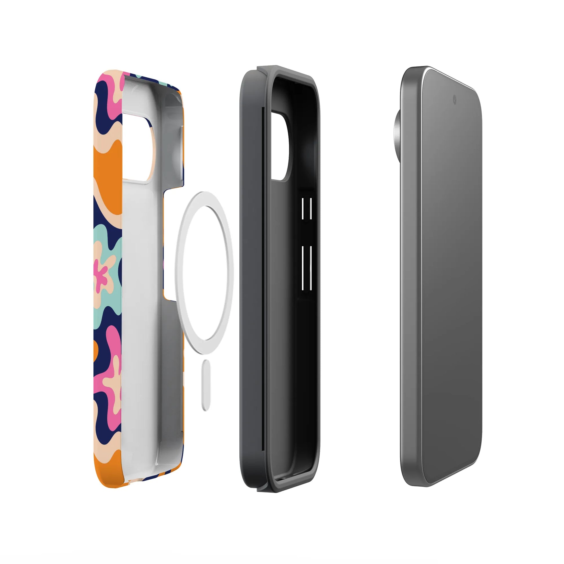 Midnight Color Splash | Abstract Retro Google Pixel Case