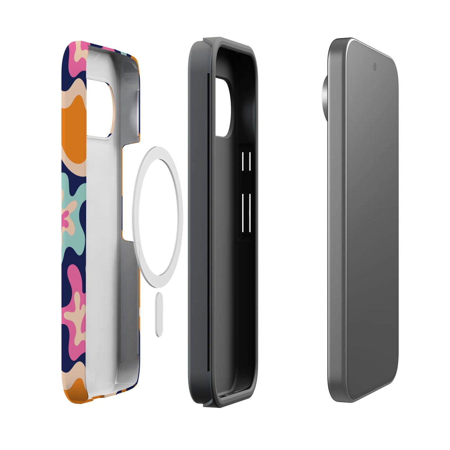 Midnight Color Splash | Abstract Retro Google Pixel Case