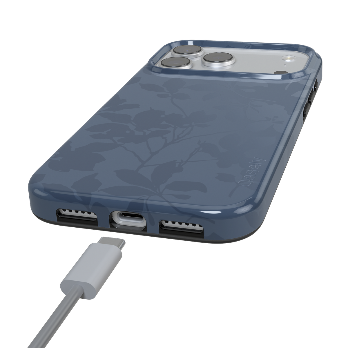 Twilight Flora | Moody Monochrome Case