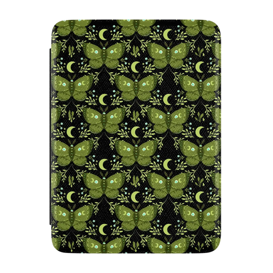 Mystic Moths | Green Twilight Kindle Case | Casely