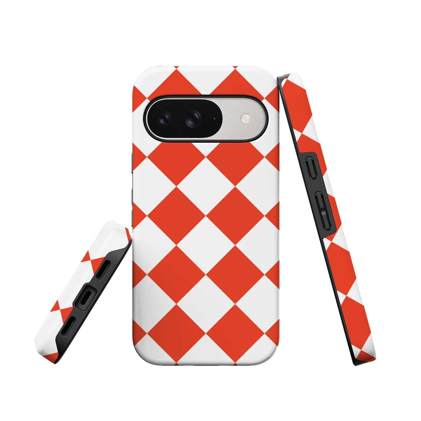 Red Checkerboard | High Contrast Design Case