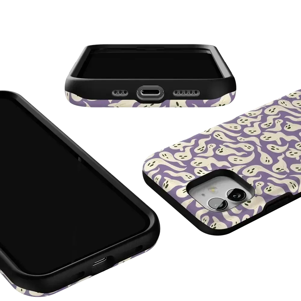 All Boo'd Up | Purple Ghost Case Phone Case get.casely