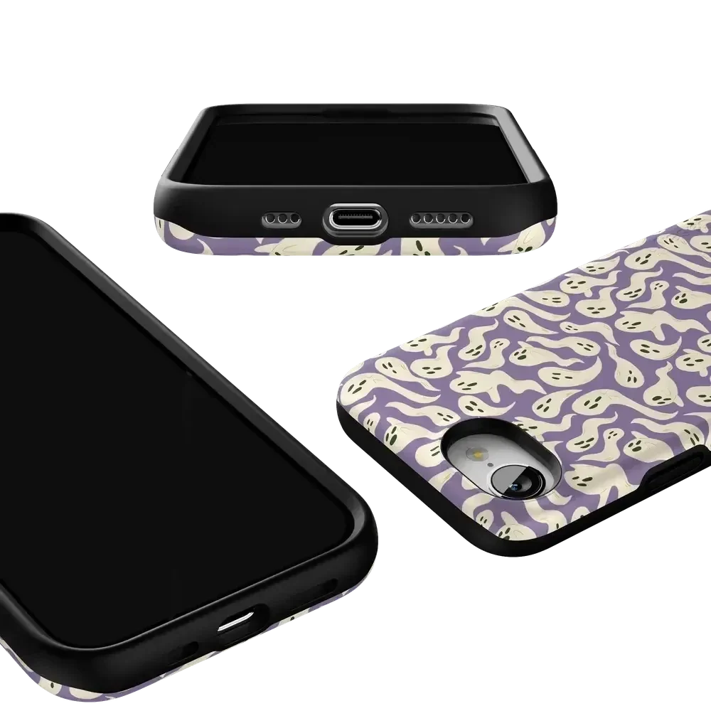 All Boo'd Up | Purple Ghost Case Phone Case get.casely
