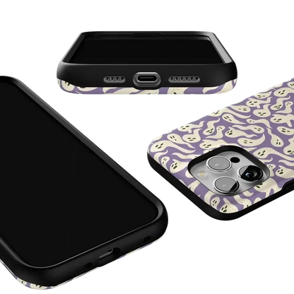 All Boo'd Up | Purple Ghost Case Phone Case get.casely