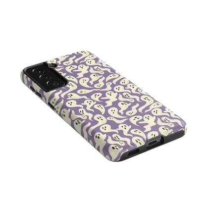 All Boo'd Up | Purple Ghost Case Phone Case get.casely