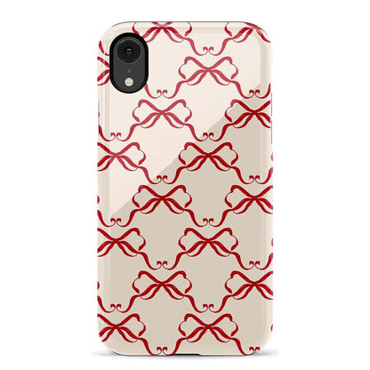 All Wrapped Up | Vintage Bows Case Phone Case Casetry Essential iPhone XR