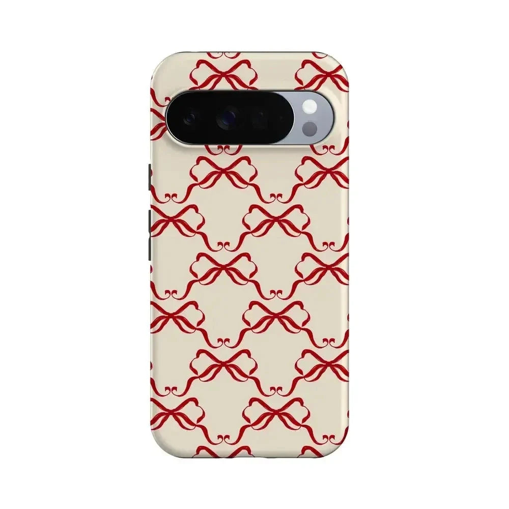 All Wrapped Up | Vintage Bows Case Phone Case Casetry Essential + MagSafe® Google Pixel 10 Pro XL