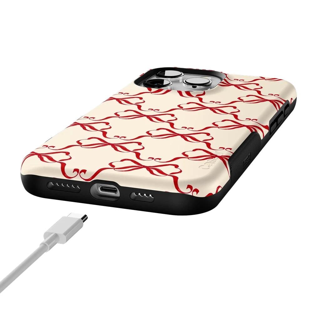 All Wrapped Up | Vintage Bows Case Phone Case Casetry