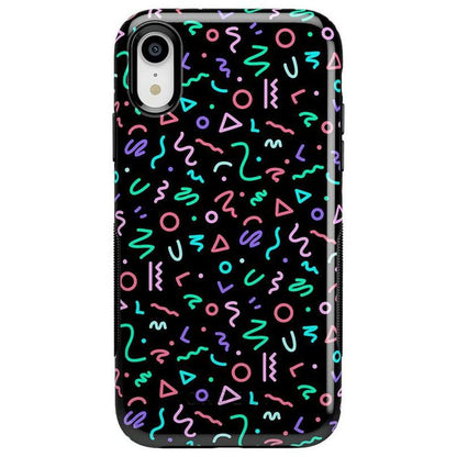 Always Vibing | Glow In The Dark Retro Case iPhone Case get.casely Bold iPhone XR