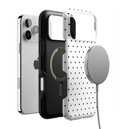 On the Dot | Black Polka Dot Case