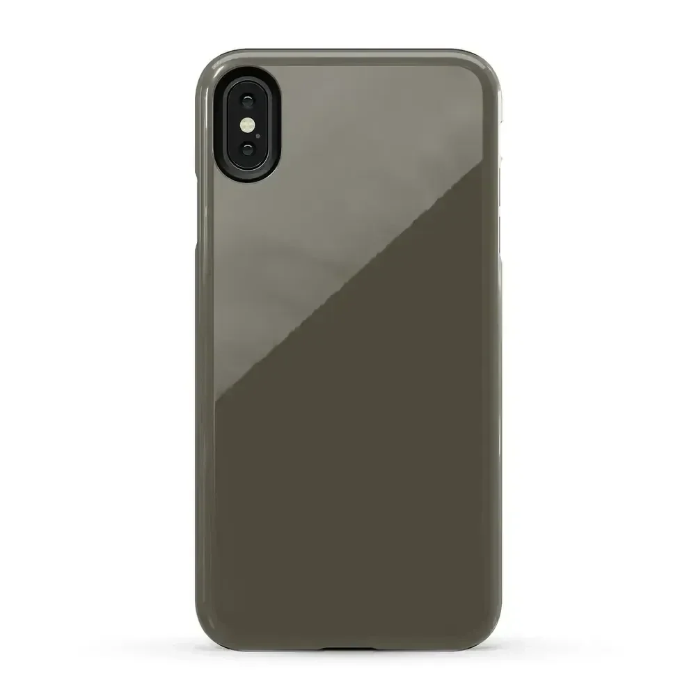 Army Green | The Boyfriend Collection Phone Case get.casely Essential iPhone XS Max