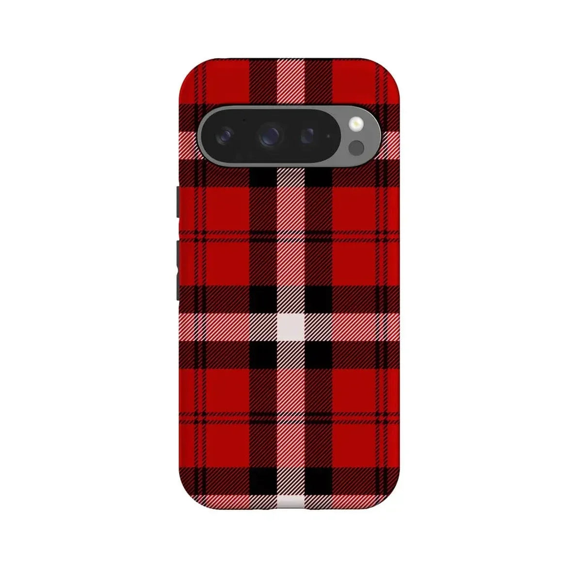 As if! | Red Plaid Case Phone Case get.casely Essential + MagSafe® Google Pixel 10 Pro