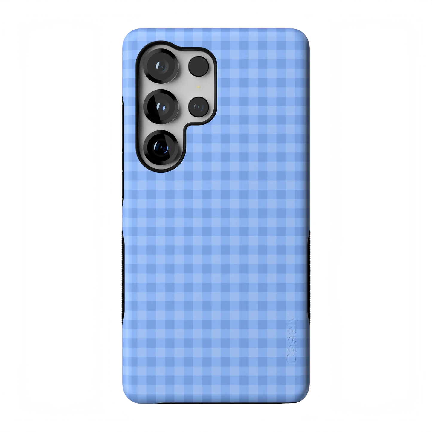 Sweet Jam | Blue Gingham Case - Galaxy S25 Ultra