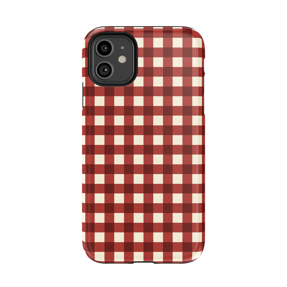 Checked Twice | Red Plaid Case