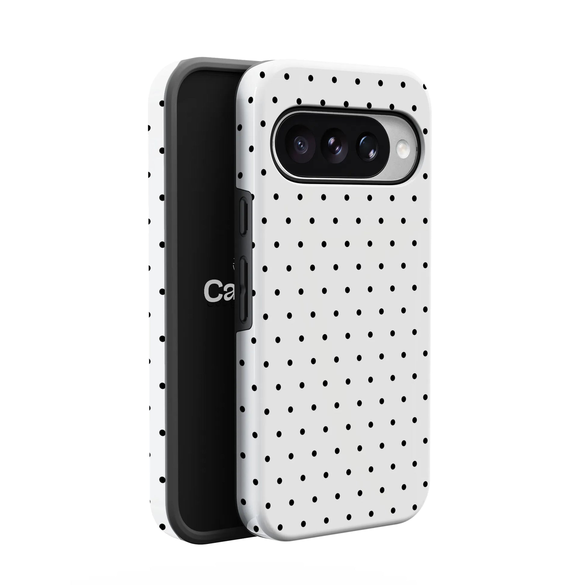 On the Dot | Black Polka Dot Case