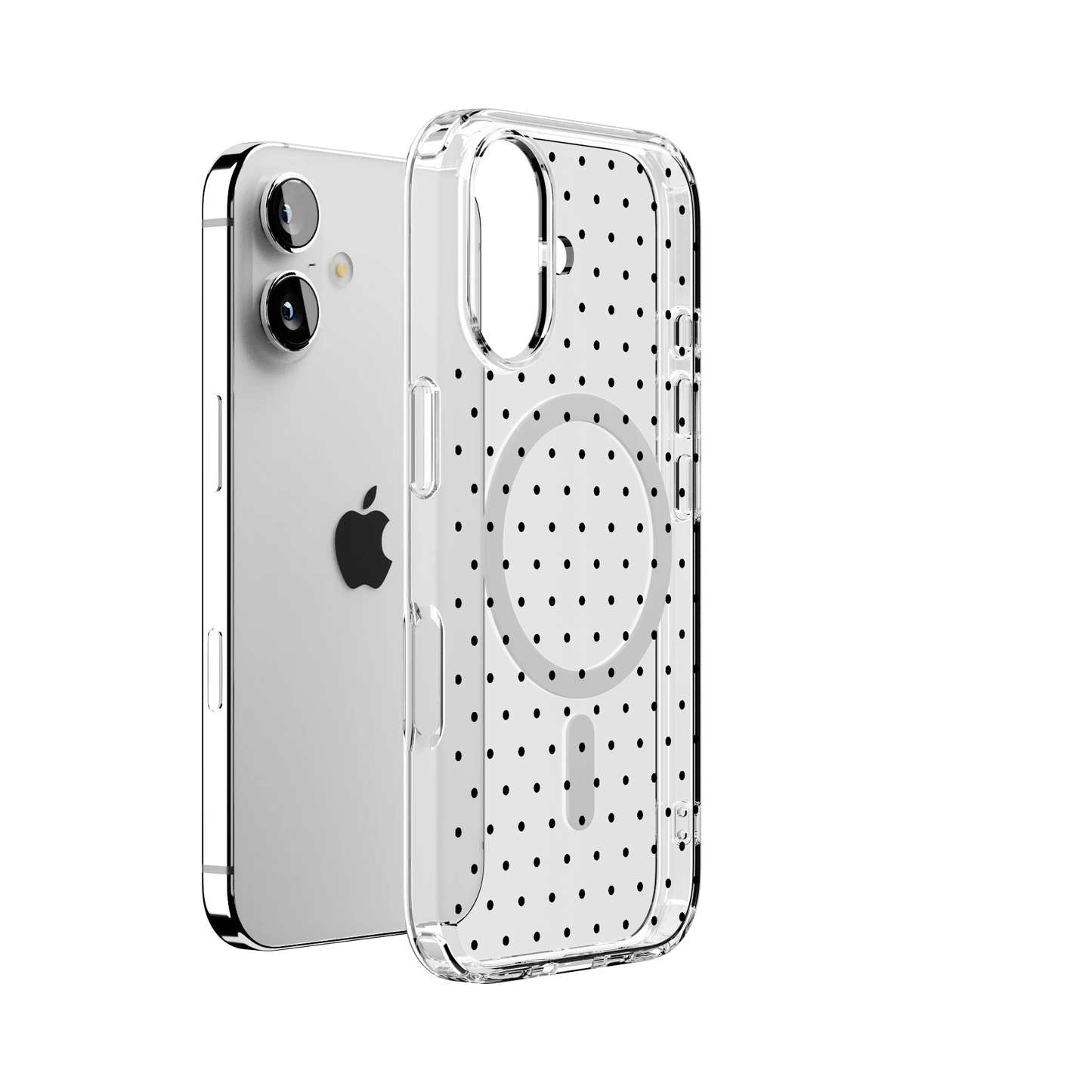 On the Dot | Black Polka Dot Case