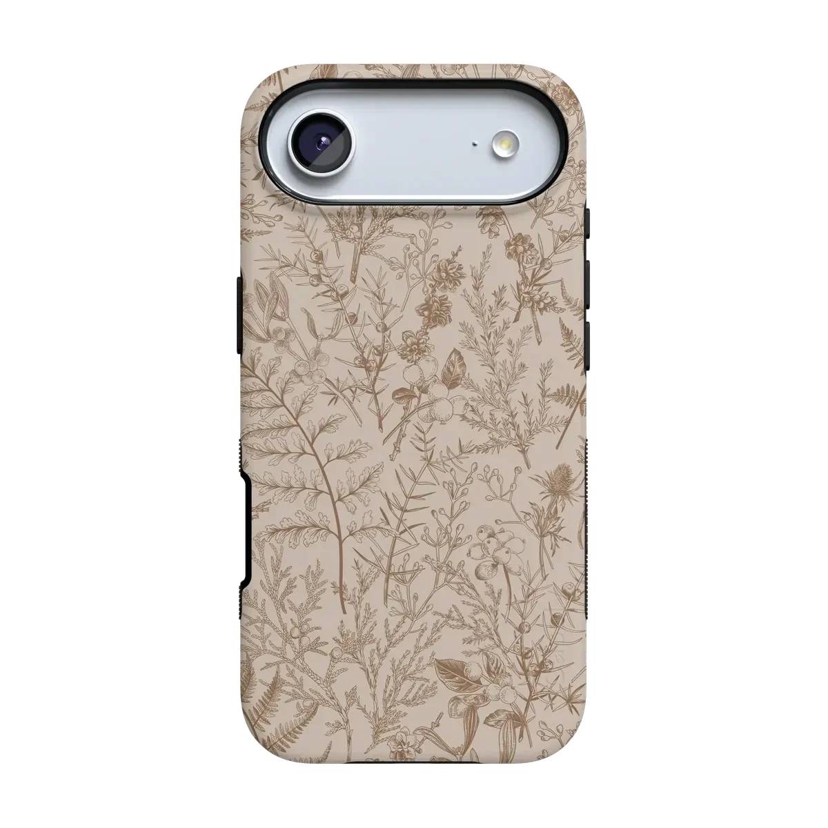 Beige Garden | Neutral Floral Case iPhone Case get.casely Bold + MagSafe® iPhone 17 Air