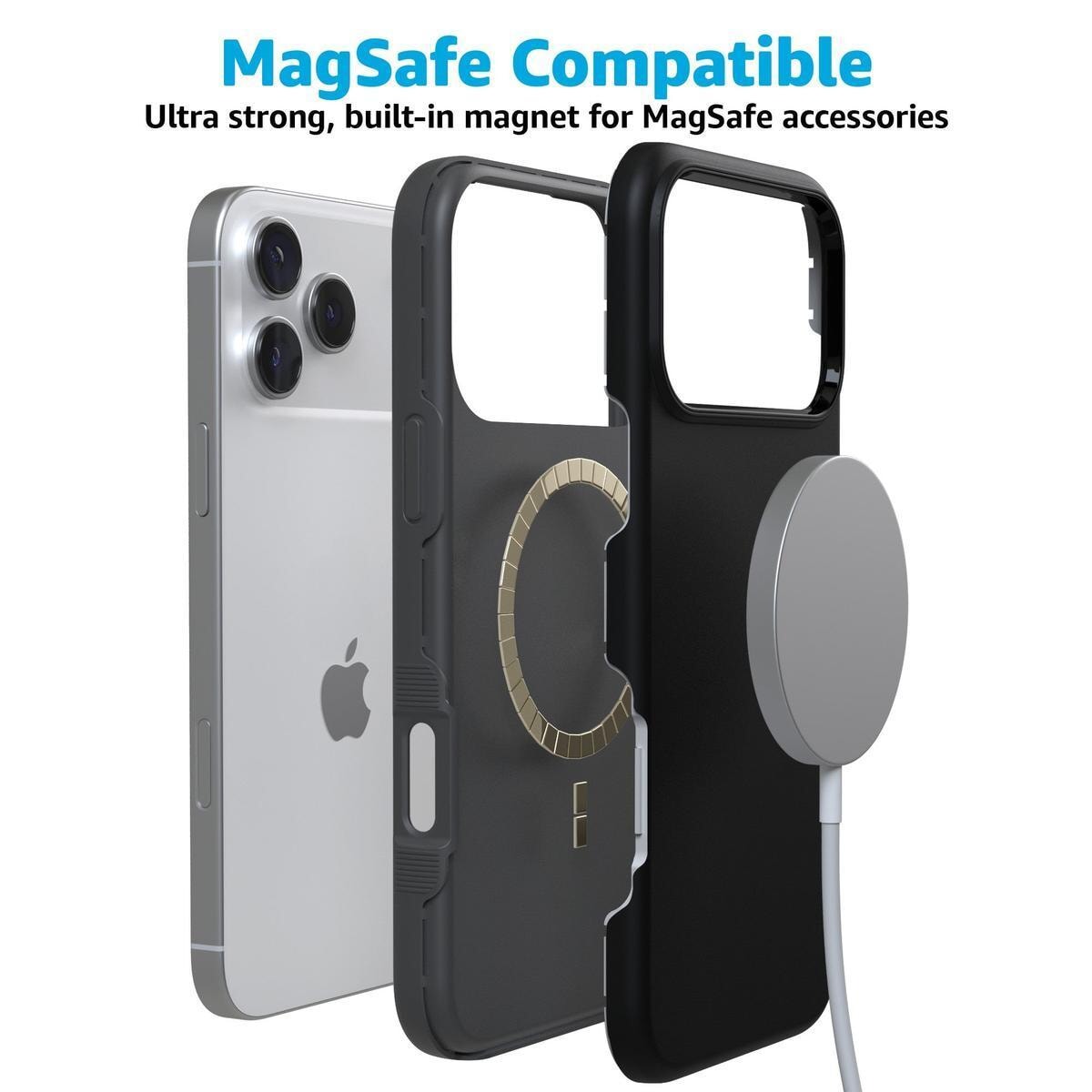 Black on Black | Ultra-Protective Bold Case iPhone Case get.casely