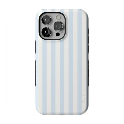 Blue Stripes | Sunday Best Case Phone Case get.casely Bold Flex + MagSafe® iPhone 15 Pro Max