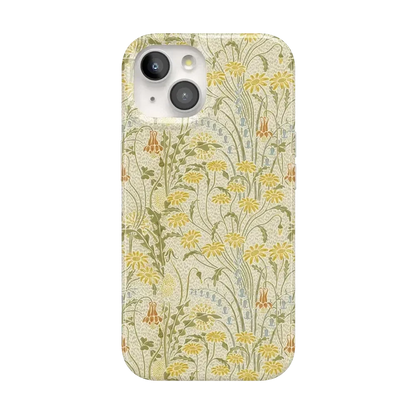 Boho Blooms | Golden Floral Case iPhone Case get.casely Classic + MagSafe® iPhone 15