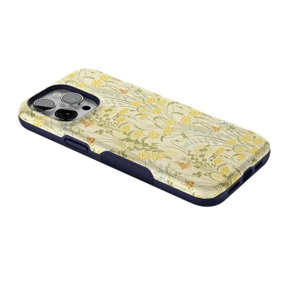 Boho Blooms | Golden Floral Case iPhone Case get.casely