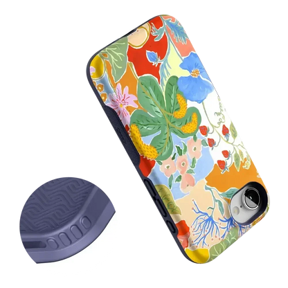 Botanical Blooms | Floral Patchwork Case iPhone Case get.casely
