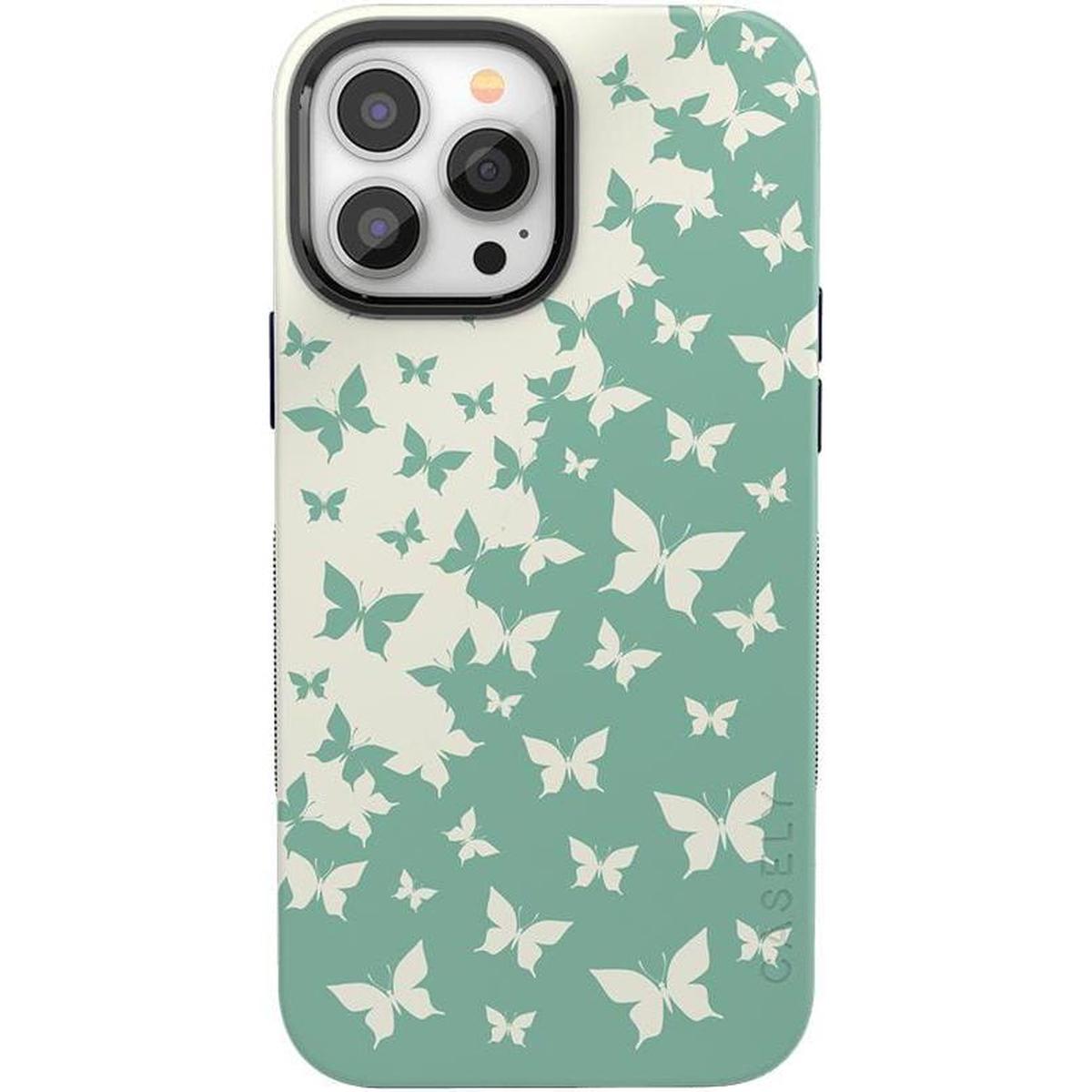 Butterfly Effect | Sage Colorblock Case iPhone Case get.casely Bold + MagSafe® iPhone 13 Pro Max