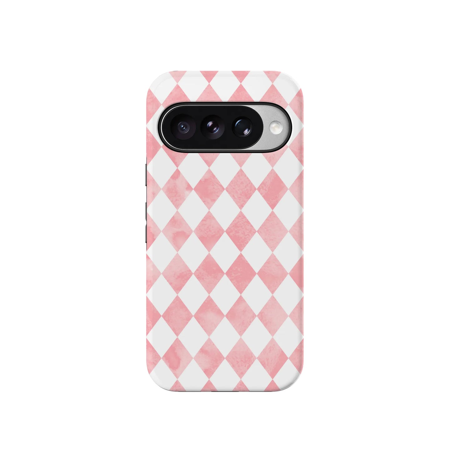 Queen of Diamonds | Pink Watercolor Case