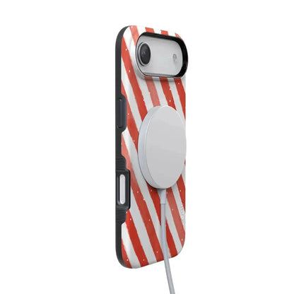 Candy Cane Lane | Peppermint Stripes Case Phone Case Casetry
