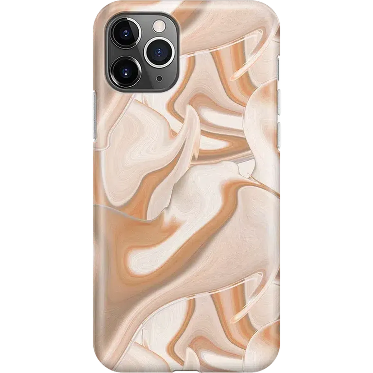 Caramel Delight | Marble Swirl Case iPhone Case get.casely Classic iPhone 11 Pro Max