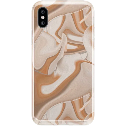 Caramel Delight | Marble Swirl Case iPhone Case get.casely Classic iPhone XS Max
