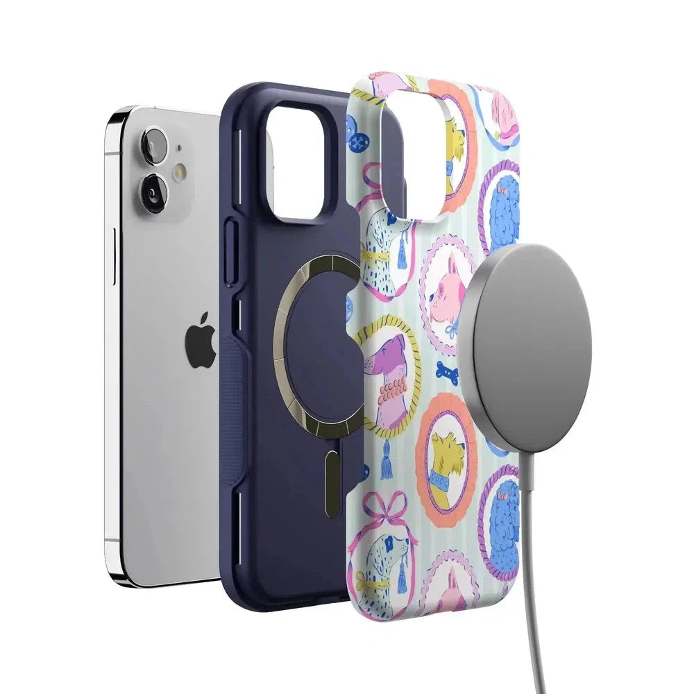 Chateau Pups | French Dog Case Phone Case get.casely