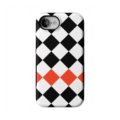Checkerboard | High Contrast Design Case Phone Case Casetry Bold Flex + MagSafe® iPhone 16e