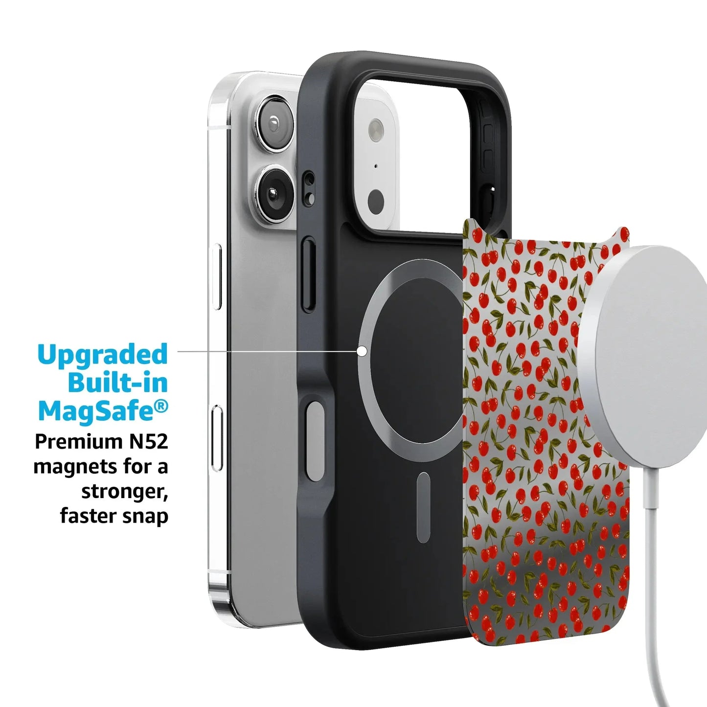 Cherry on Top | Red Cherries Case iPhone Case get.casely