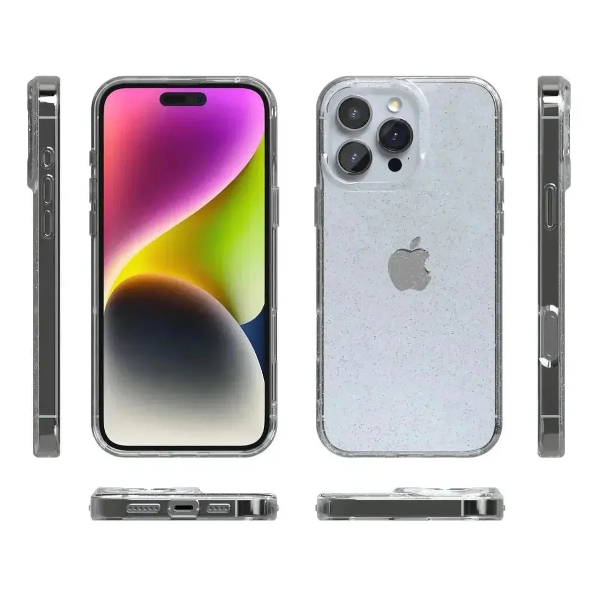 Clear Skies | Clear Shimmer Case iPhone Case get.casely