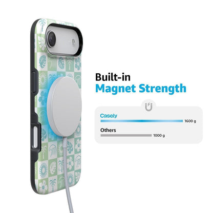 Coastal Checkers | Pura Vida Case iPhone Case get.casely