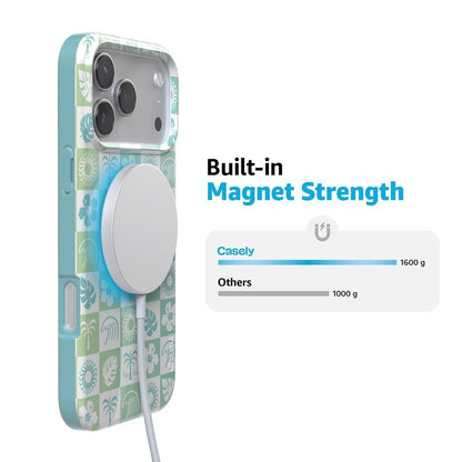 Coastal Checkers | Pura Vida Case iPhone Case get.casely