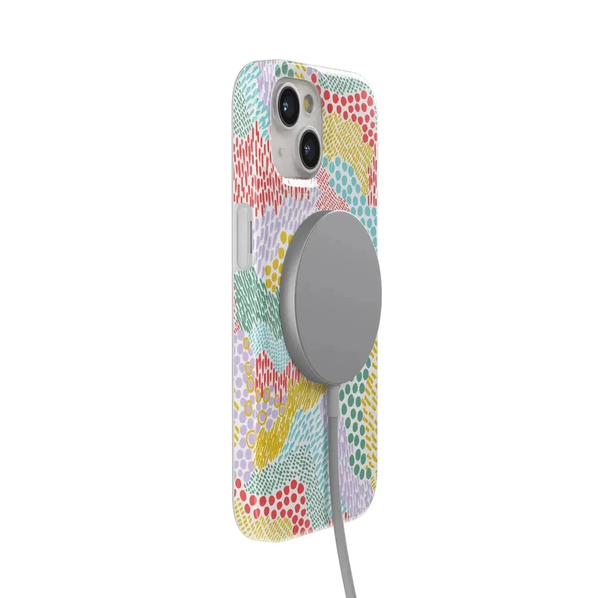 Color Me Happy | Pattern Colorblock Case iPhone Case get.casely