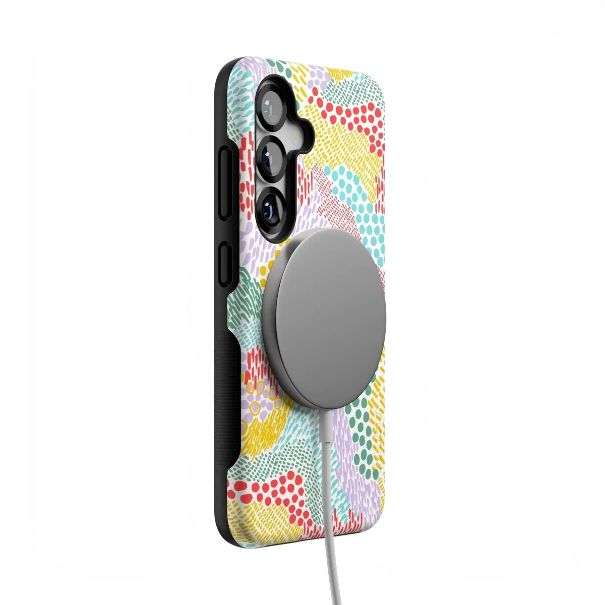 Color Me Happy | Pattern Colorblock Case iPhone Case get.casely