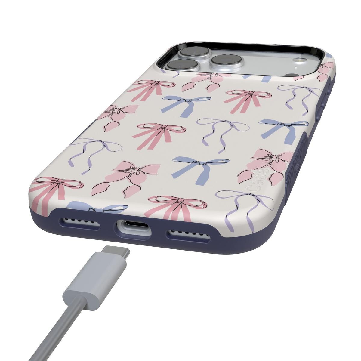 Coquette Girlie | Pastel Bows Case Phone Case Casetry