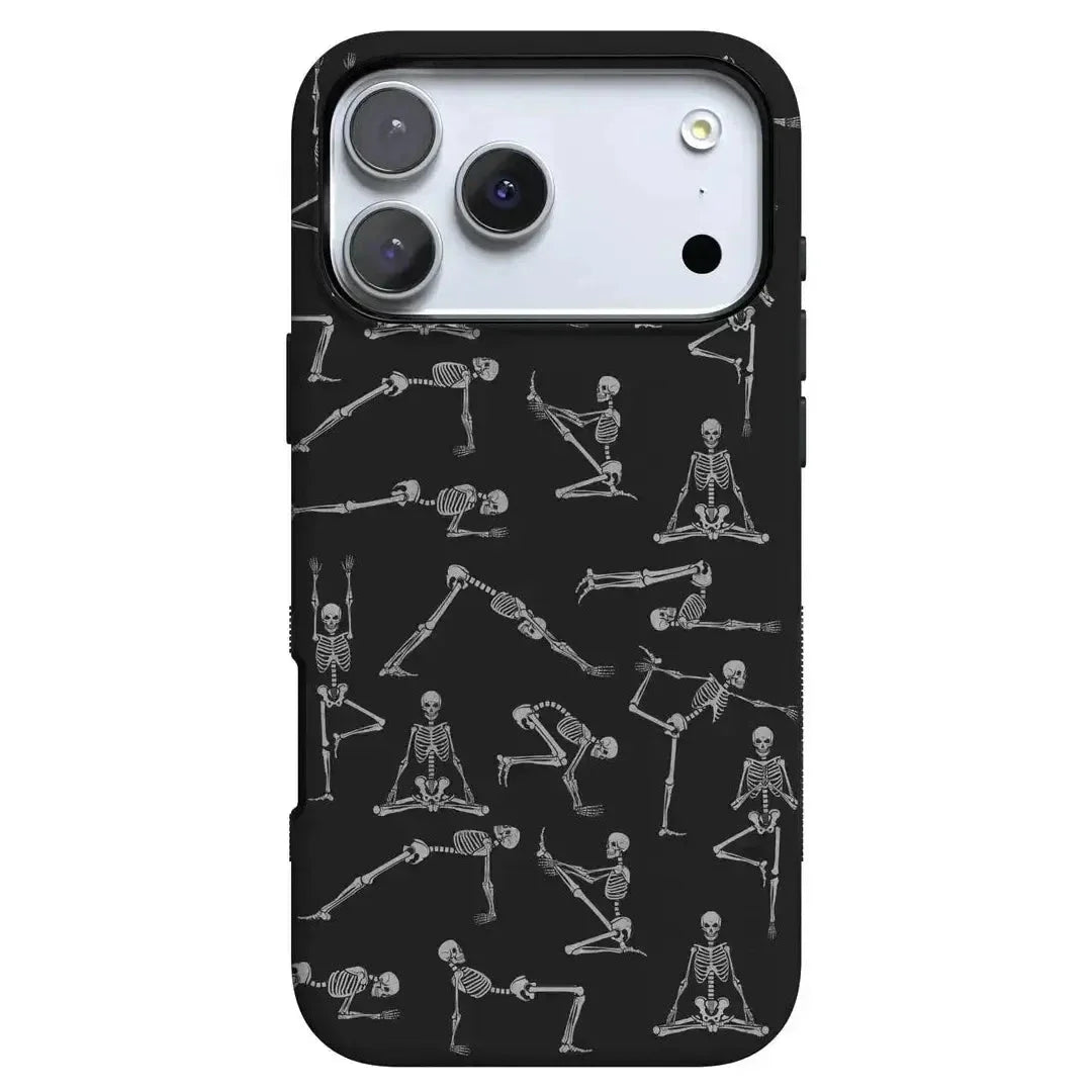 Corpse Pose | Skeleton Yoga Case Phone Case Casetry Bold Flex + MagSafe® iPhone 17 Pro Max