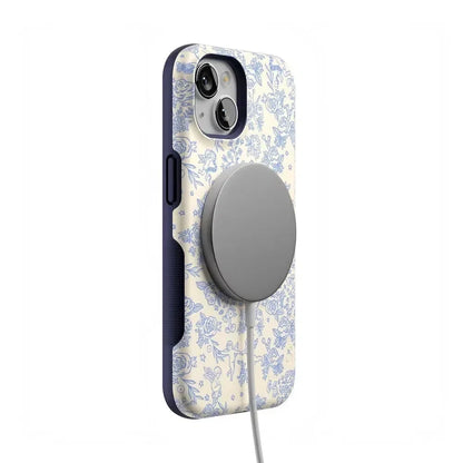 Cupid's Canvas | Periwinkle Floral Case Phone Case Casetry