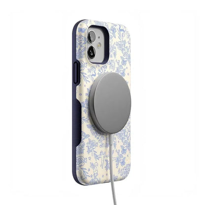 Cupid's Canvas | Periwinkle Floral Case Phone Case Casetry