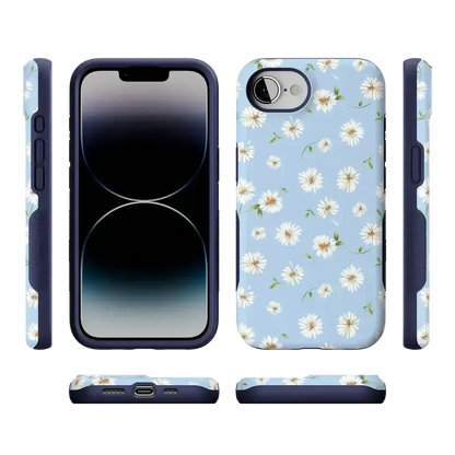 Daisy Daydream | Baby Blue Floral Case iPhone Case get.casely
