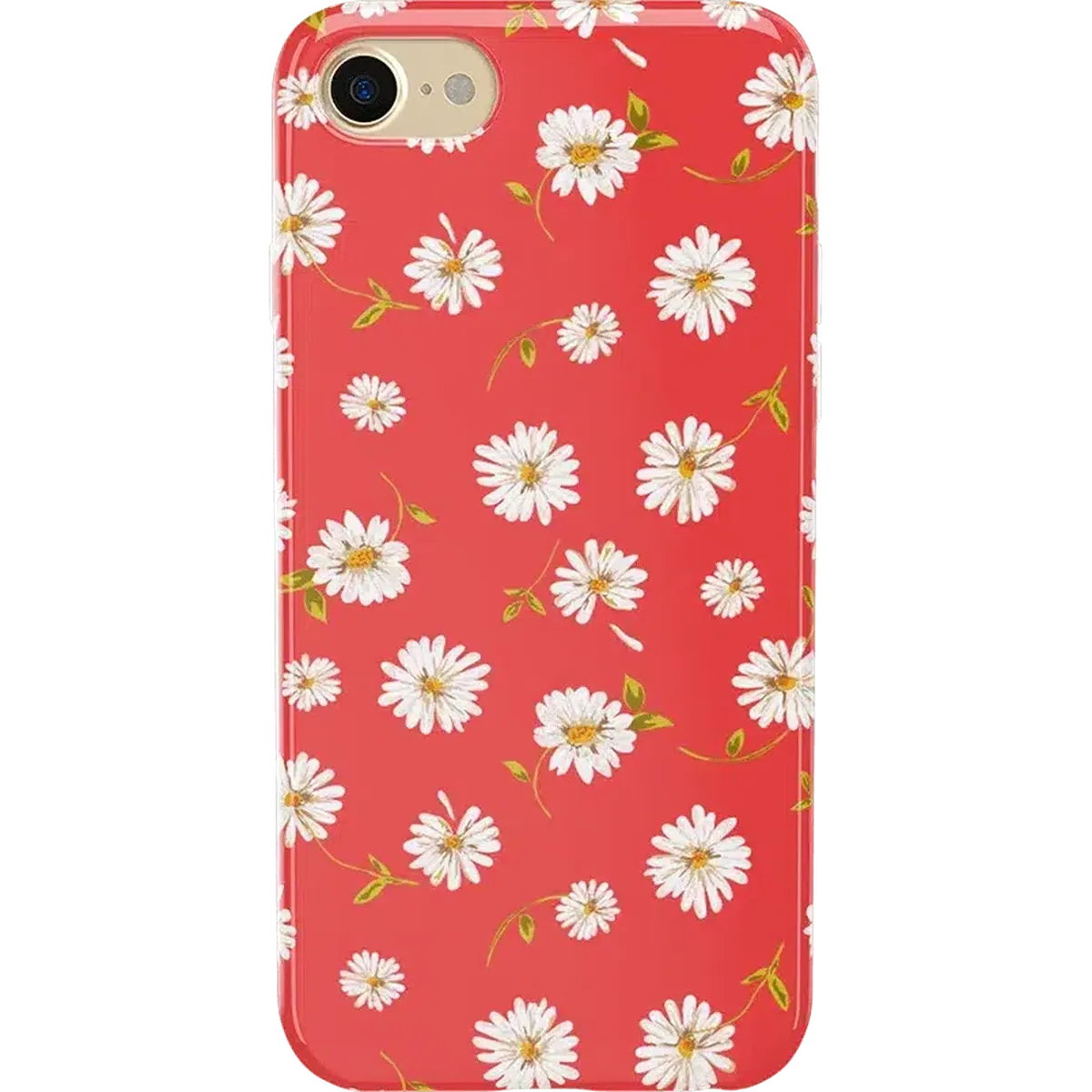 Daisy Daydream | Red Coral Floral Case iPhone Case get.casely Classic iPhone 6/7/8