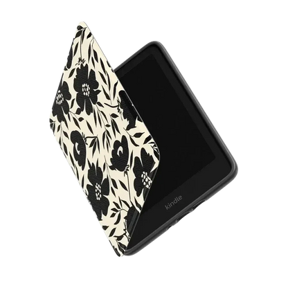 Dark Fantasy | Contrast Floral Kindle Case Kindle Case get.casely