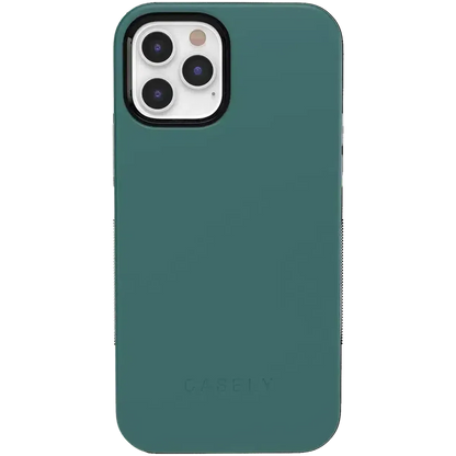 Deep Teal on Nude | Ultra-Protective Bold Case iPhone Case get.casely