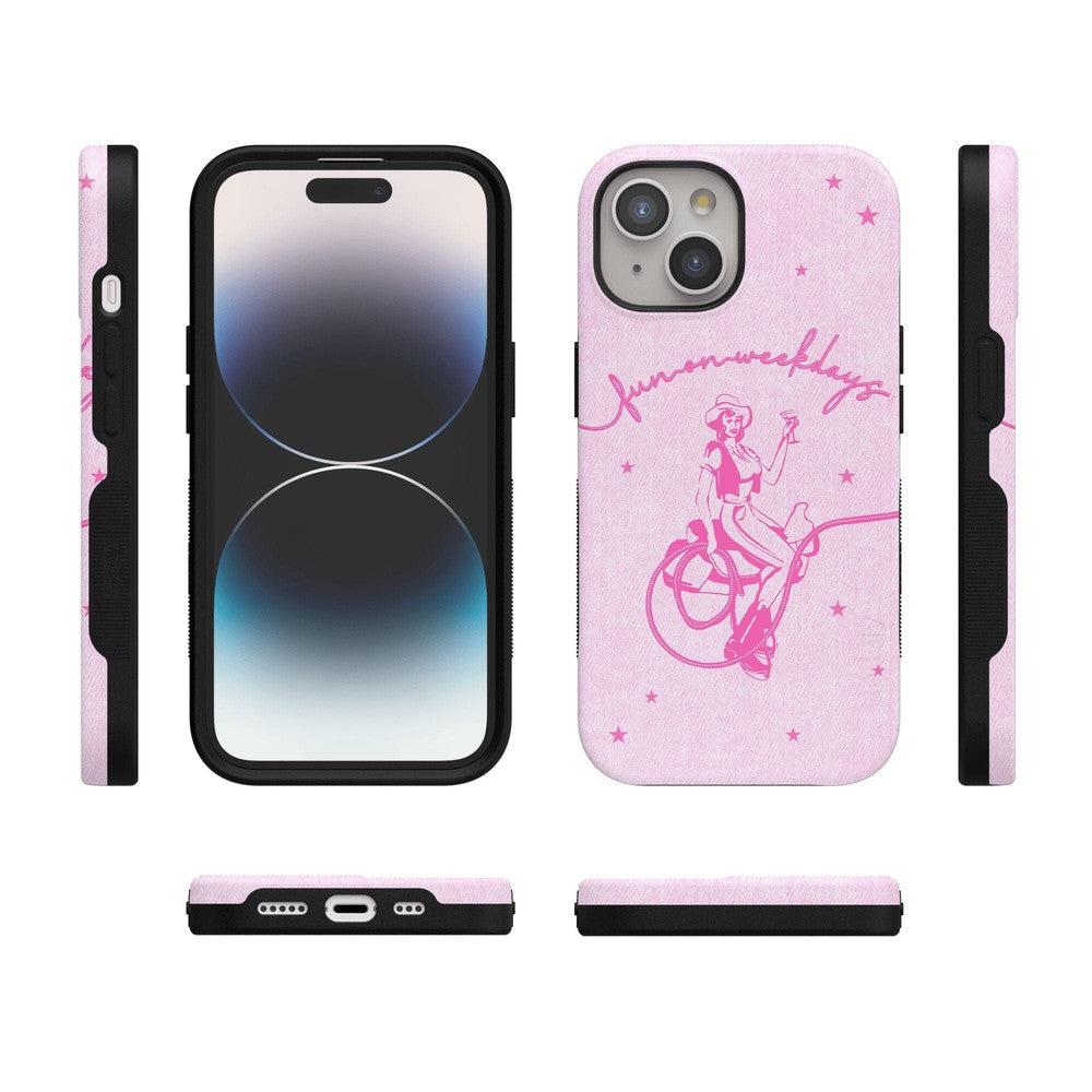 Denim Cowgirl | Fun on Weekdays Case iPhone Case get.casely