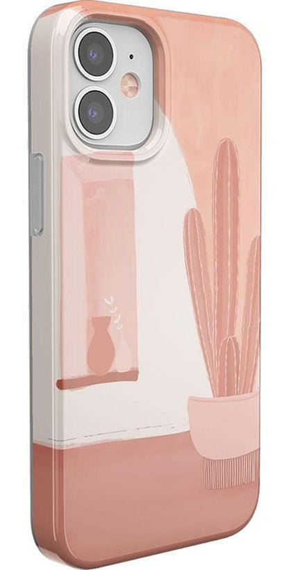 Desert Daze | Peachy Cactus Case iPhone Case get.casely